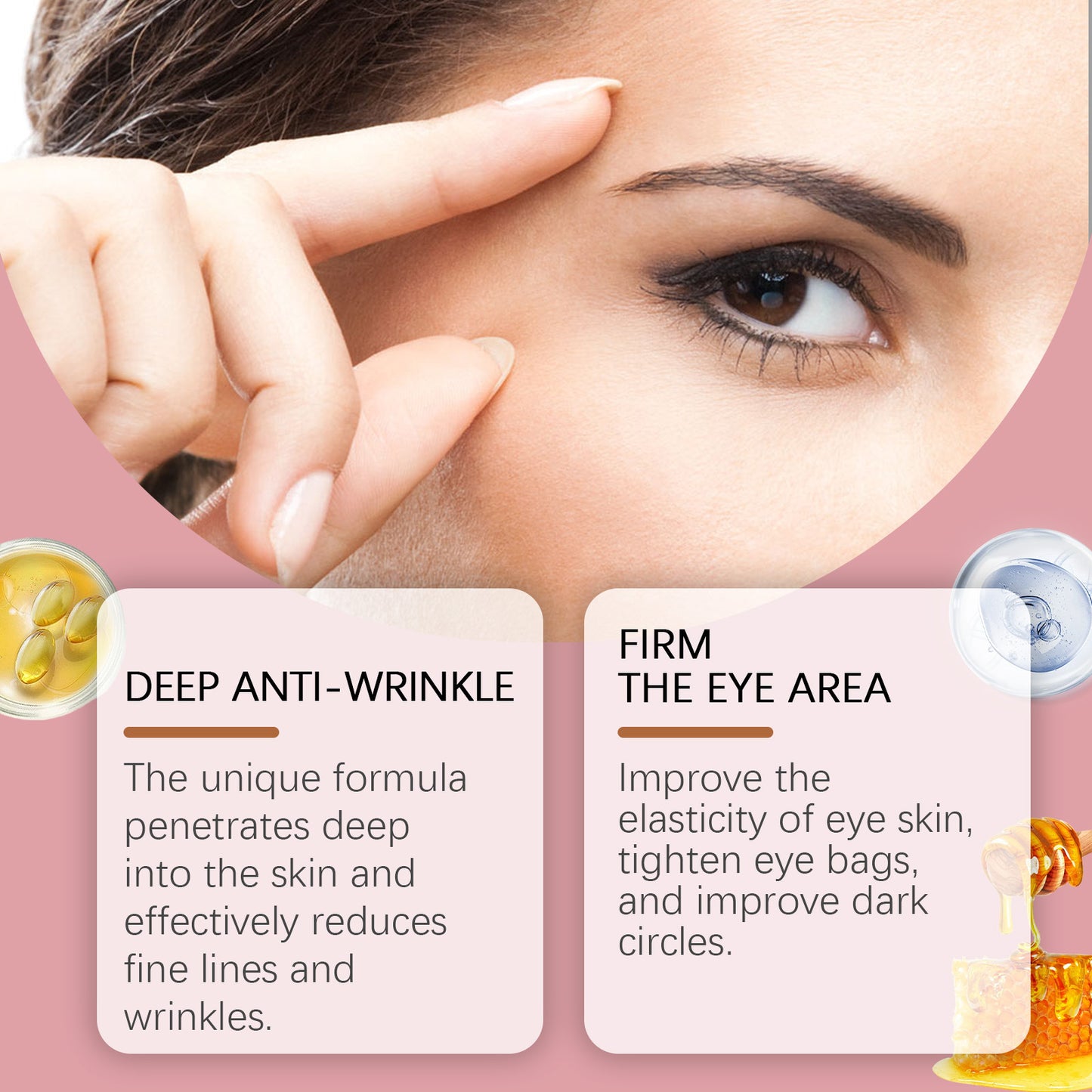 Daily Eye Cream Eye Essence Moisturizing And Nourishing Around The Eyes Skin Eye Massage Cream