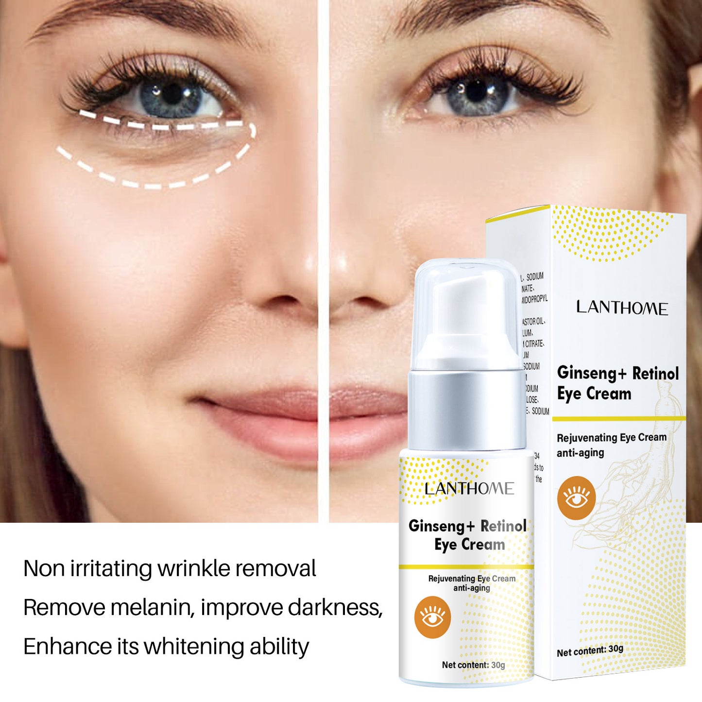 Ginseng Retinol Eye Cream Eye Care