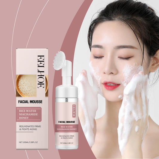 Rice Water Cleansing Mousse Gentle Cleansing Cutin