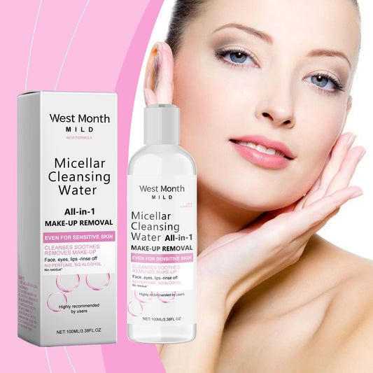 Gentle Cleansing Water Facial Makeup Dissolved And Soft